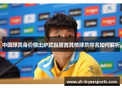 中国球员身价榜出炉武磊居首其他球员排名如何解析