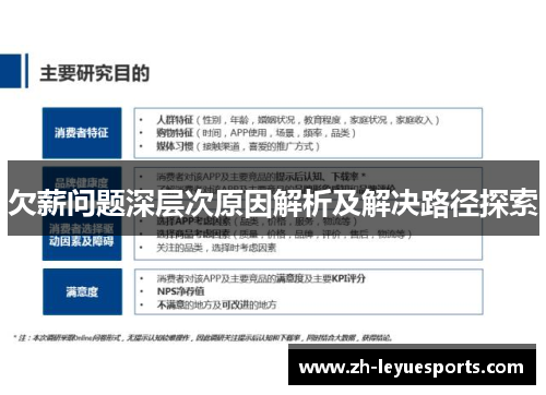 欠薪问题深层次原因解析及解决路径探索